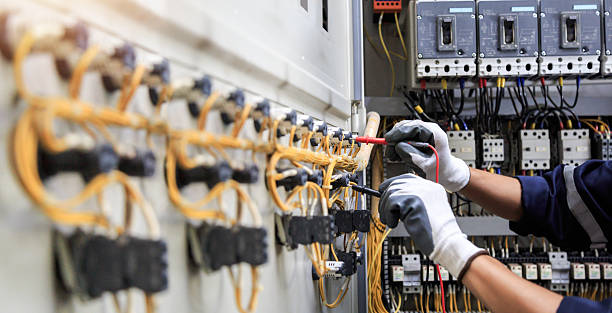 Professional Electrician technician working in Nacogdoches, TX